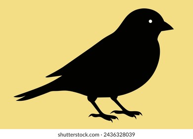 Finch bird vector illustration artwork