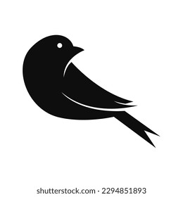 Finch icon logo design illustration 