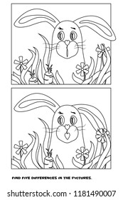 11,958 Bunny Coloring Book Images, Stock Photos & Vectors | Shutterstock