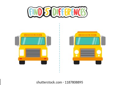 Find 5 differences from these vehicle images