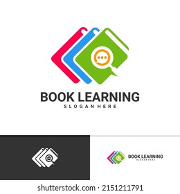 Find Book logo vector template, Creative Book logo design concepts