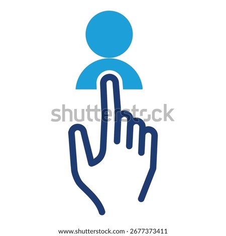 find candidates colored icon vector design good for web or mobile app