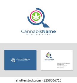 Find Cannabis logo with business card template. Creative Cannabis logo design concepts