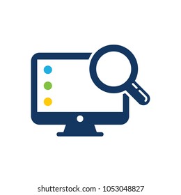 Find Computer Logo Icon Design