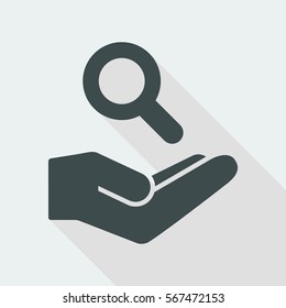 Find concept - Minimal vector icon