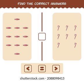 Find the correct answers of cartoon christmas. Searching and Counting game. Educational game for pre shool years kids and toddlers