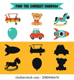 Find The Correct Shadow Activity