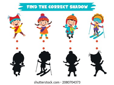 Find The Correct Shadow Activity