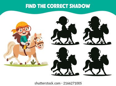 Find The Correct Shadow Activity