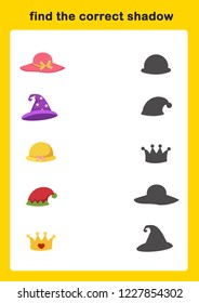 find the correct shadow illustration vector
