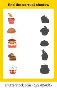 find the correct shadow illustration vector