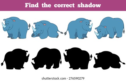 Find the correct shadow (rhino)