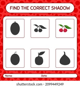 Encuentra el juego de sombras correcto con popa india. hoja de trabajo para niños de preescolar, hoja de actividades para niños