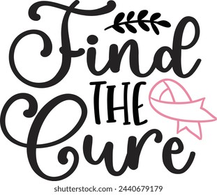 Find the Cure, Breast Cancer Design