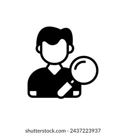 Find Customers icon in vector. Logotype
