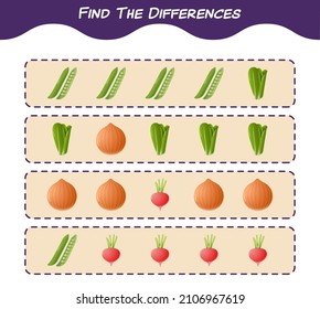 Find the differences between cartoon christmas. Searching game. Educational game for pre shool years kids and toddlers