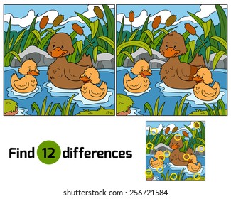 Find Differences (ducks Family)