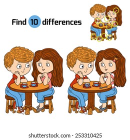 Find differences (girl and boy)