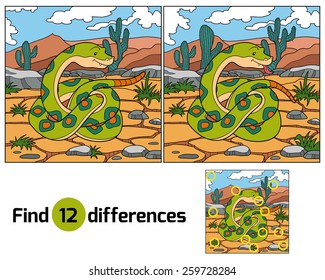 Find differences (snake) 