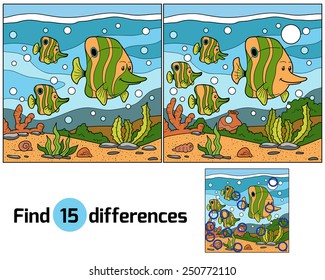 Find differences (undersea)