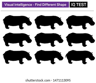 Find different shape - Visual intelligence