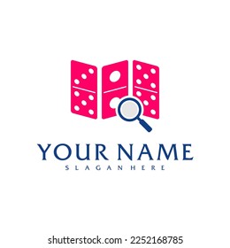 Find Domino logo vector template, Creative Domino logo design concepts