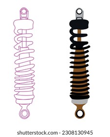 Find  Download the most popular Shock Absorber Vectors,  Car Suspension vectors, icons, clipart graphics, and backgrounds for royalty-free download from the creative contributors, Suspension vectors 