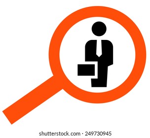 Find employee icon