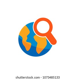 Find Globe Icon Design