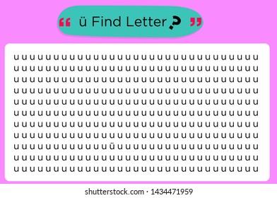 Find the hidden letter. Vector Ai