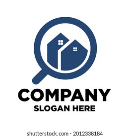 Buscar Vector de diseño de logotipo residencial, plantilla de icono de símbolo inmobiliario.