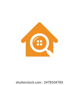 Find Home logo vector icon template