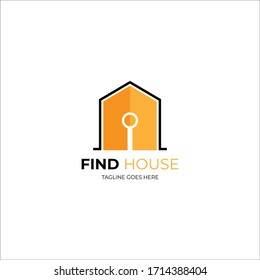 Find House Logo Design template