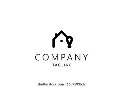 Find House. Simple beautiful logo