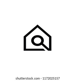 find house vector logo