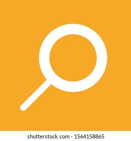  Find icon isolated on abstract background
