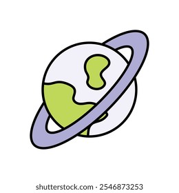 Encuentra el icono aislado en un fondo blanco. Ilustración vectorial.