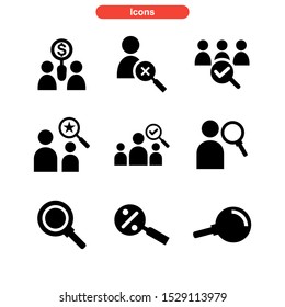 find icon isolated sign symbol vector illustration - Collection of high quality black style vector icons
