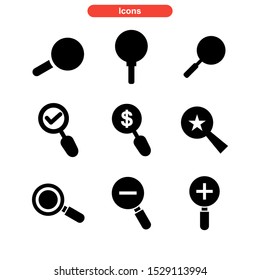 find icon isolated sign symbol vector illustration - Collection of high quality black style vector icons
