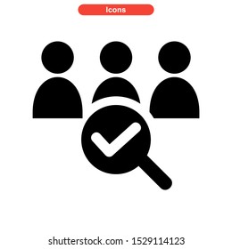 find icon isolated sign symbol vector illustration - high quality black style vector icons
