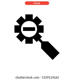 find icon isolated sign symbol vector illustration - high quality black style vector icons
