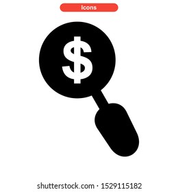 find icon isolated sign symbol vector illustration - high quality black style vector icons
