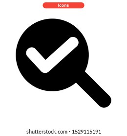 find icon isolated sign symbol vector illustration - high quality black style vector icons
