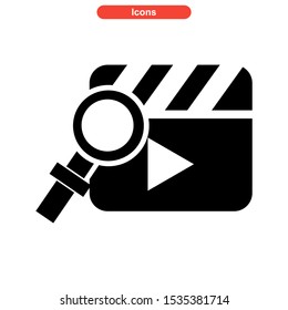 find icon isolated sign symbol vector illustration - high quality black style vector icons
