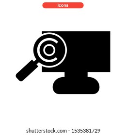 find icon isolated sign symbol vector illustration - high quality black style vector icons
