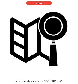 find icon isolated sign symbol vector illustration - high quality black style vector icons
