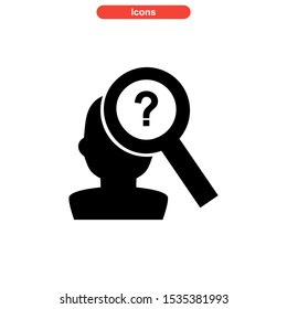find icon isolated sign symbol vector illustration - high quality black style vector icons
