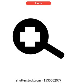 find icon isolated sign symbol vector illustration - high quality black style vector icons
