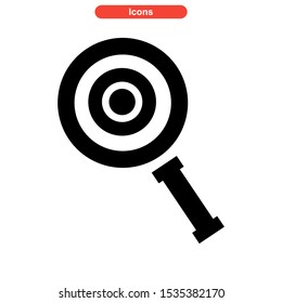 find icon isolated sign symbol vector illustration - high quality black style vector icons

