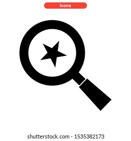 find icon isolated sign symbol vector illustration - high quality black style vector icons
